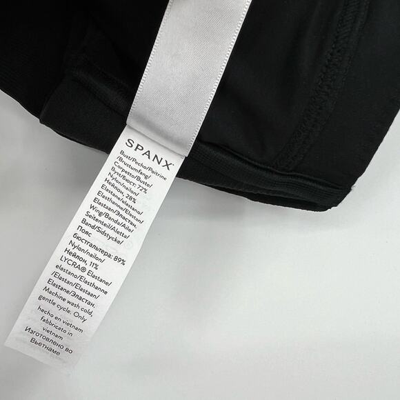 🆕 NWT SPANX Bra-llelujah Mama Nursing Bra Maternity Very Black Clip Down Cup XS - Picture 16 of 16